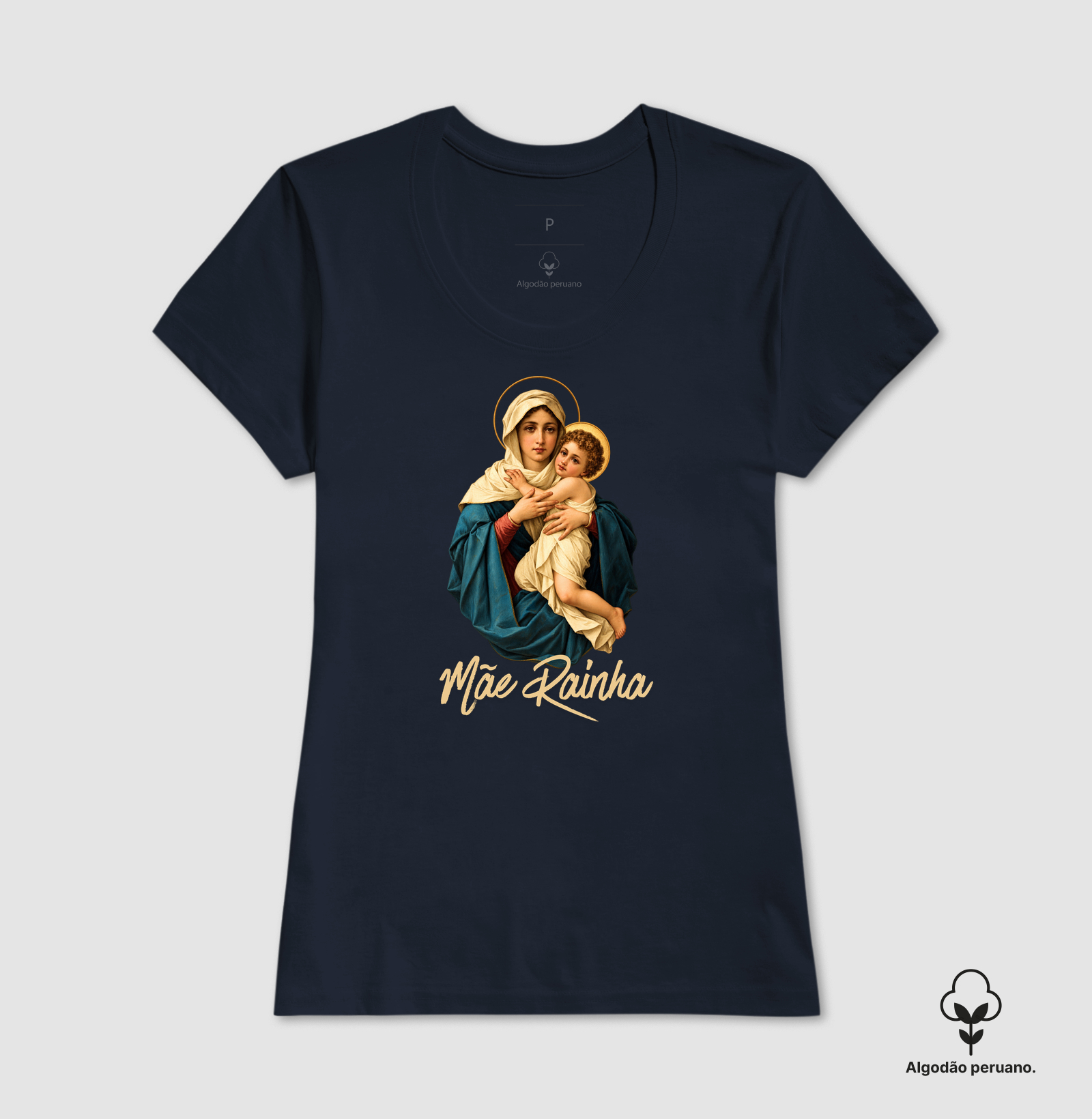 Camiseta Católica Mãe Rainha de Schoenstatt - Imagem 4