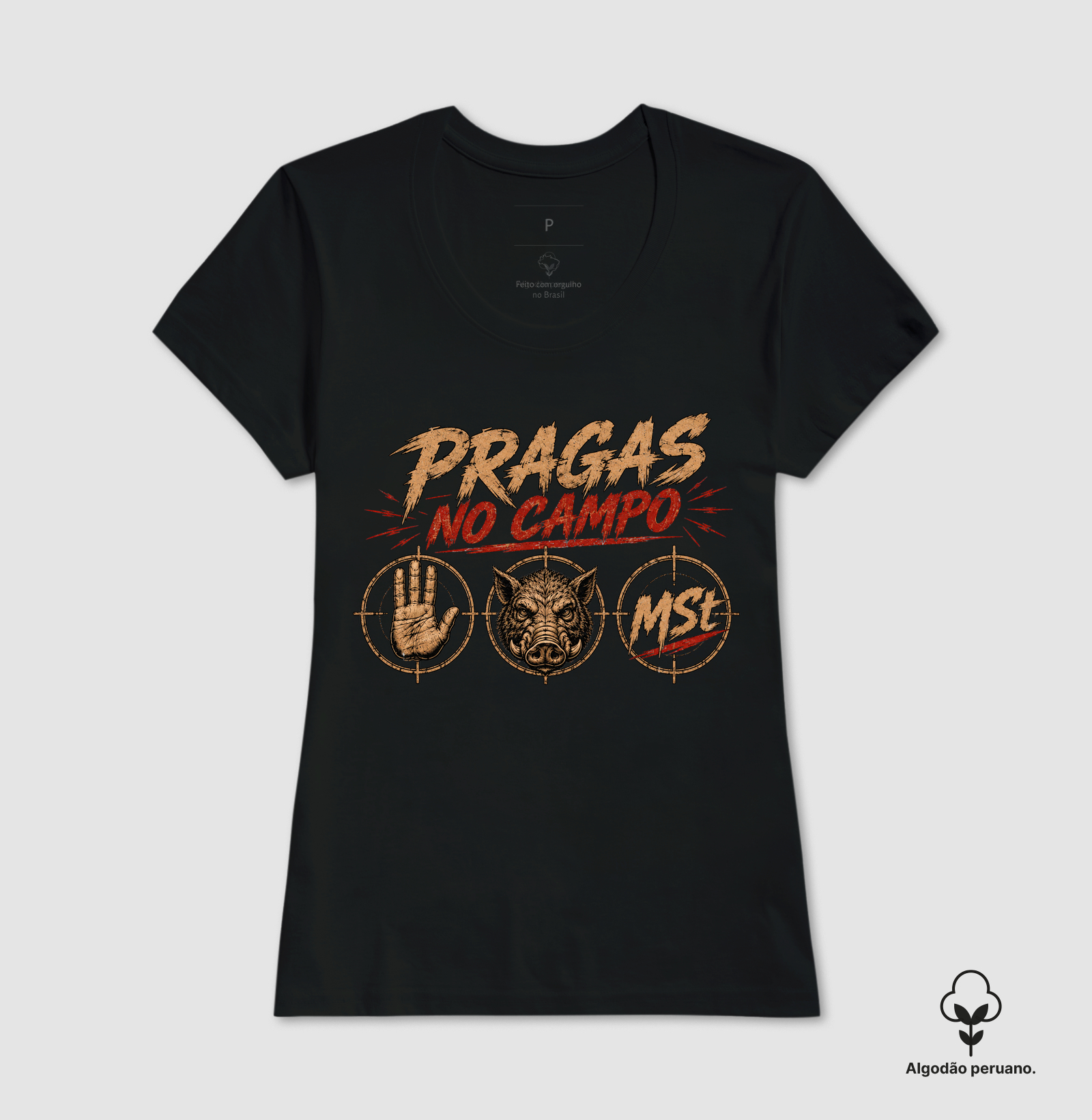 Camiseta Pragas no Campo - Imagem 24