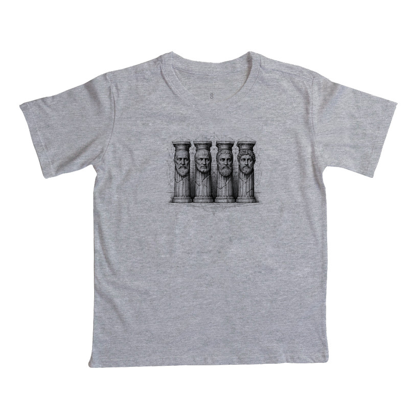Camiseta Estoicismo "Pillars of Reason" - Imagem 7