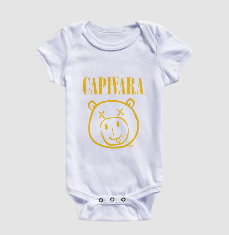 Camiseta Capivara Grunge - Imagem 3
