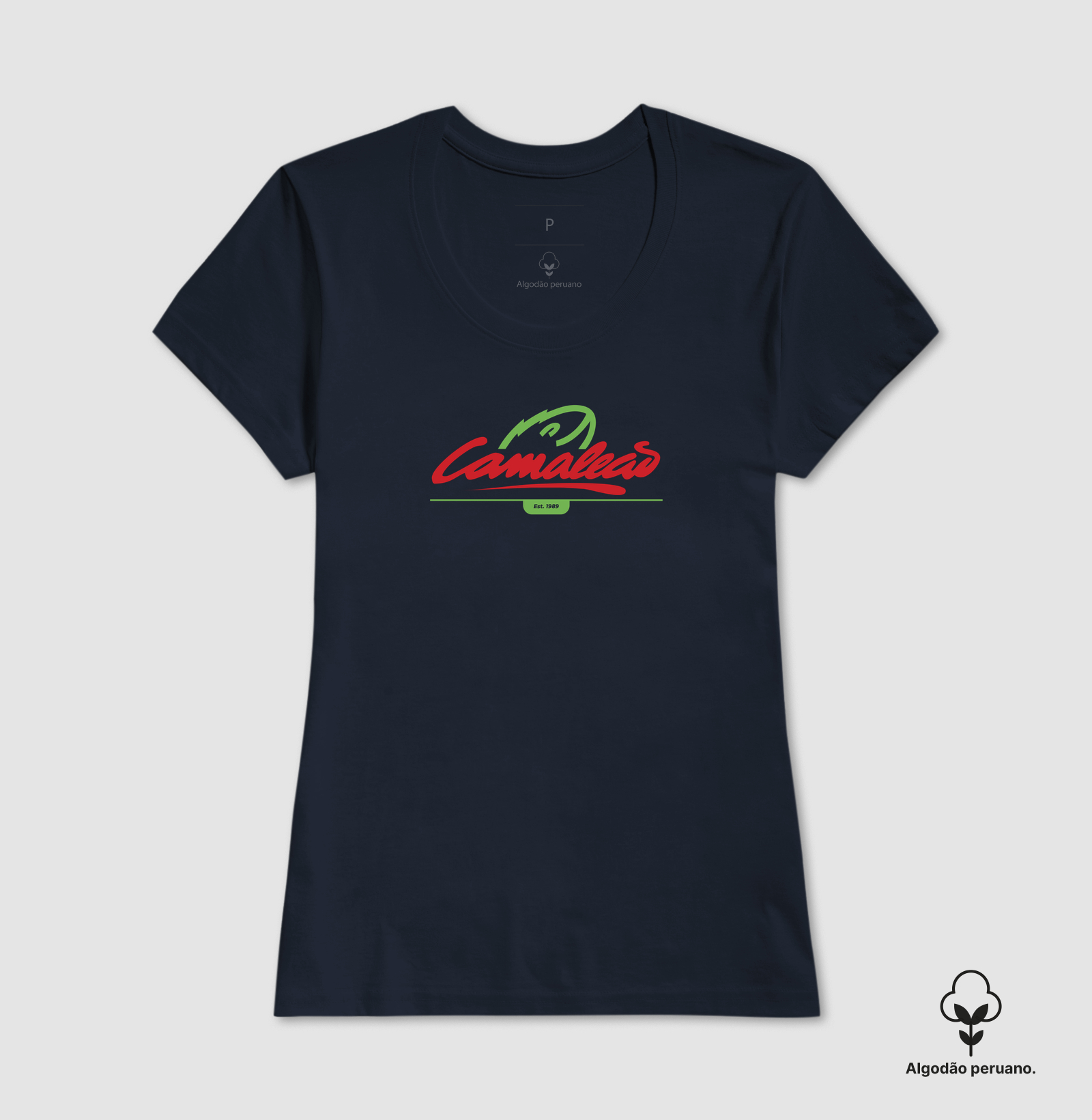 Camiseta Premium Feminina Camaleão - Marca 1989 - Imagem 4