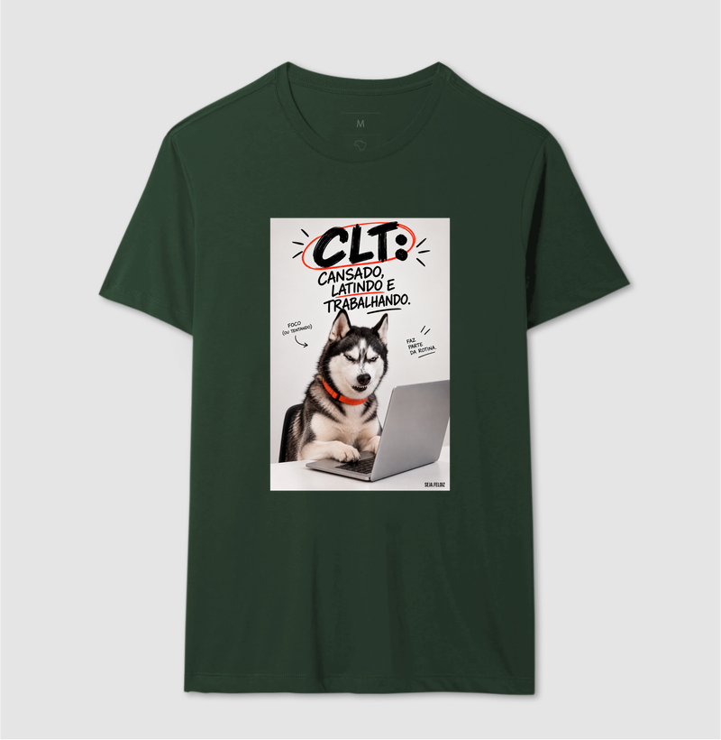 🐺💻 CLT — Cansado, Latindo e Trabalhando! 🐾😂 Husky - Imagem 10