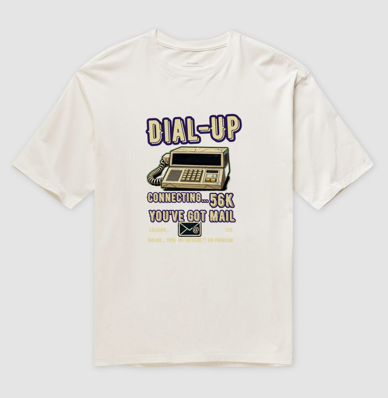  Camiseta Dial-Up - Imagem 4