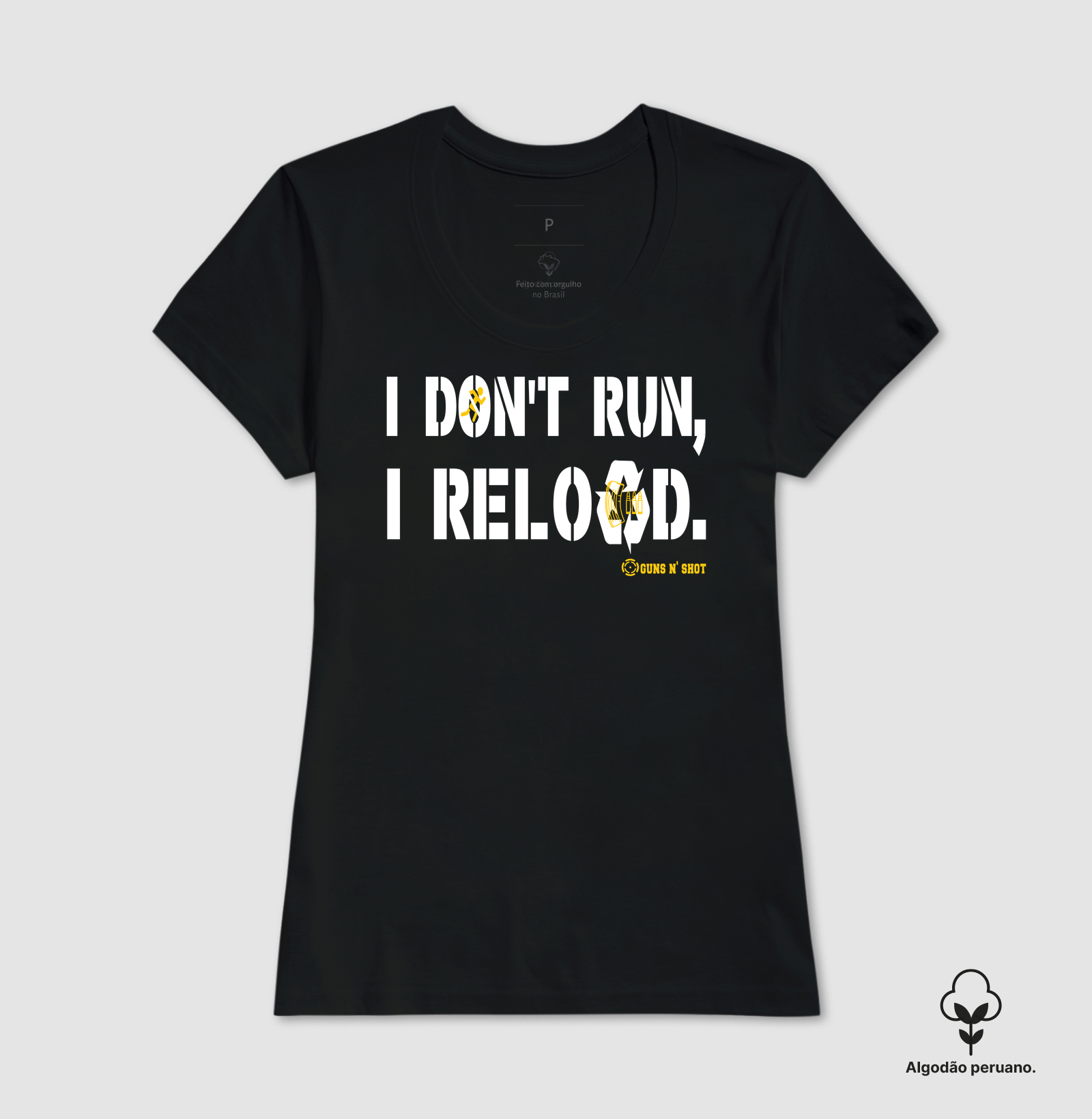 I Don't Run, I Reload CAC Tiro Esportivo - Imagem 5