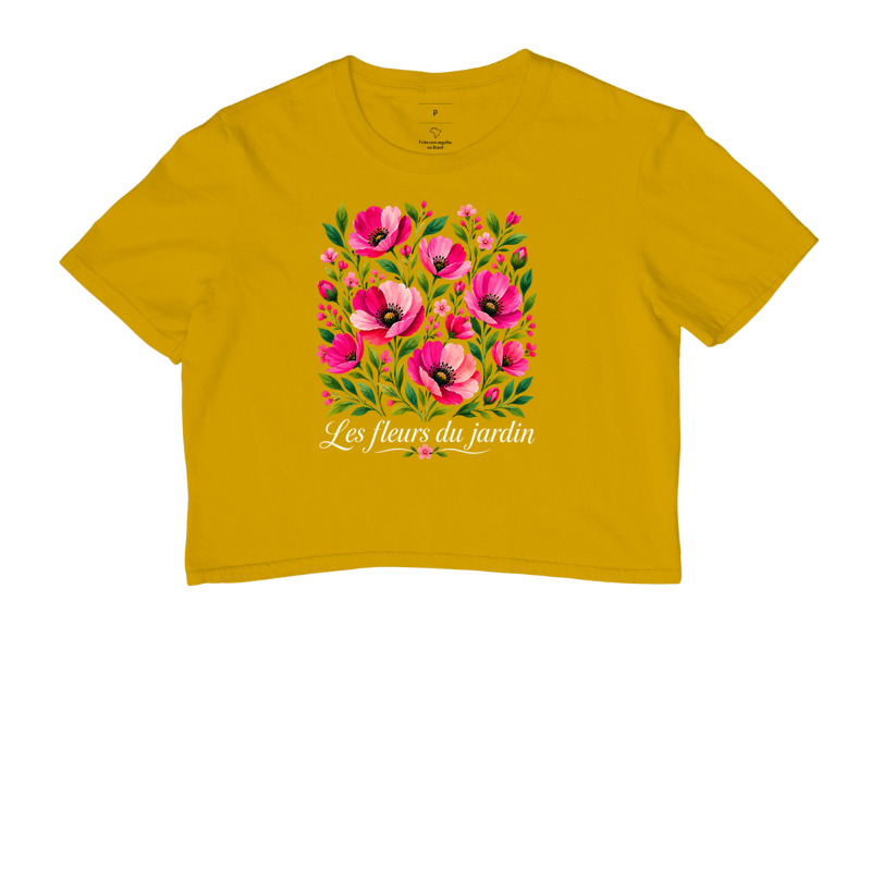 Camiseta Les fleurs du jardin - Imagem 8