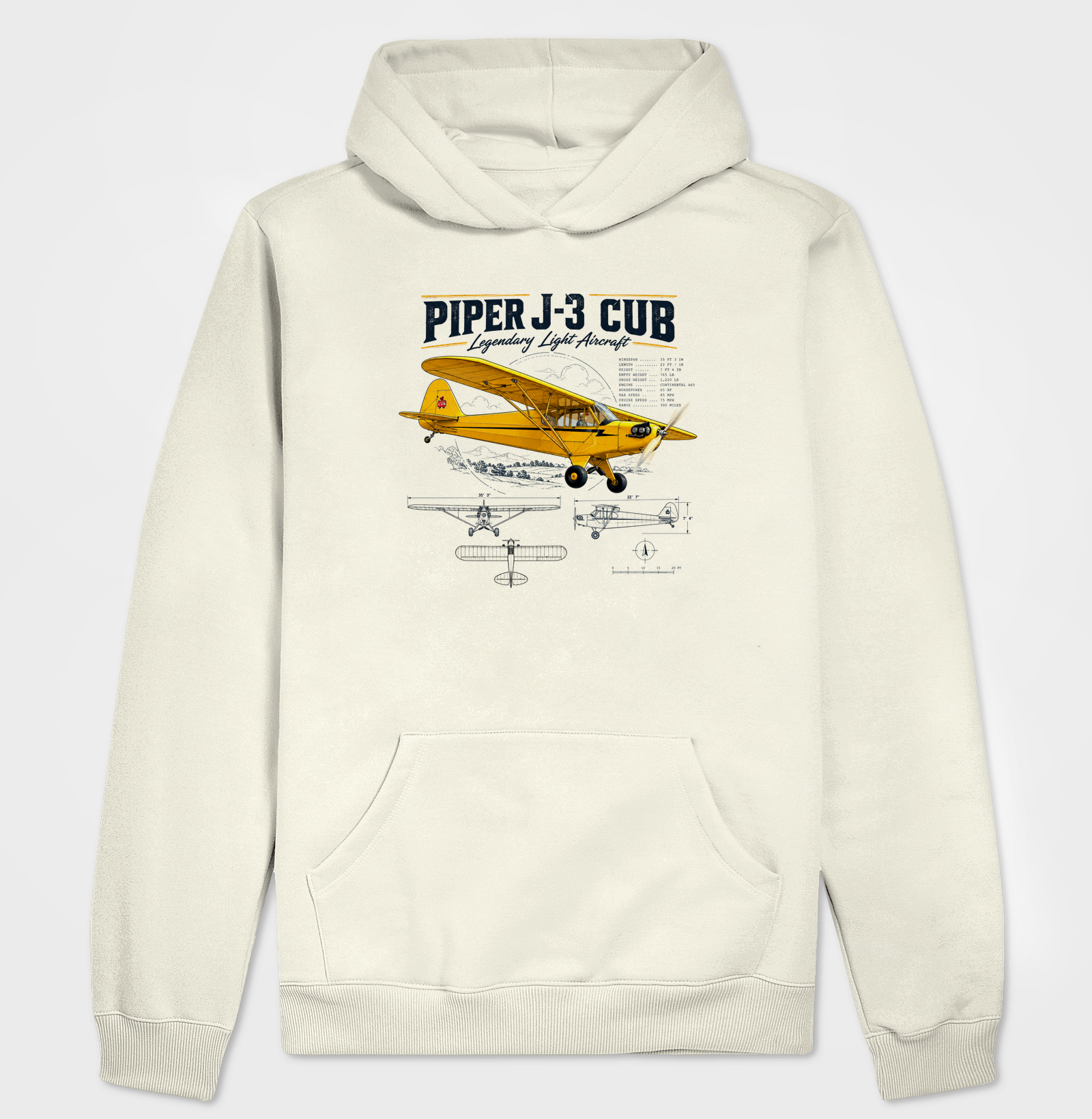 Piper J3 Cub | Vintage - Imagem 3