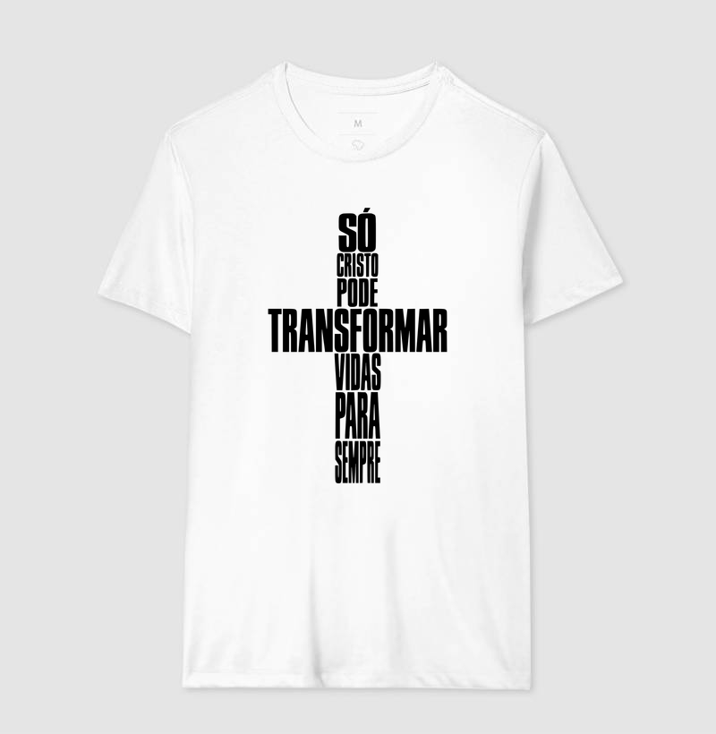 Camiseta Só Cristo Muda Vidas - Imagem 4