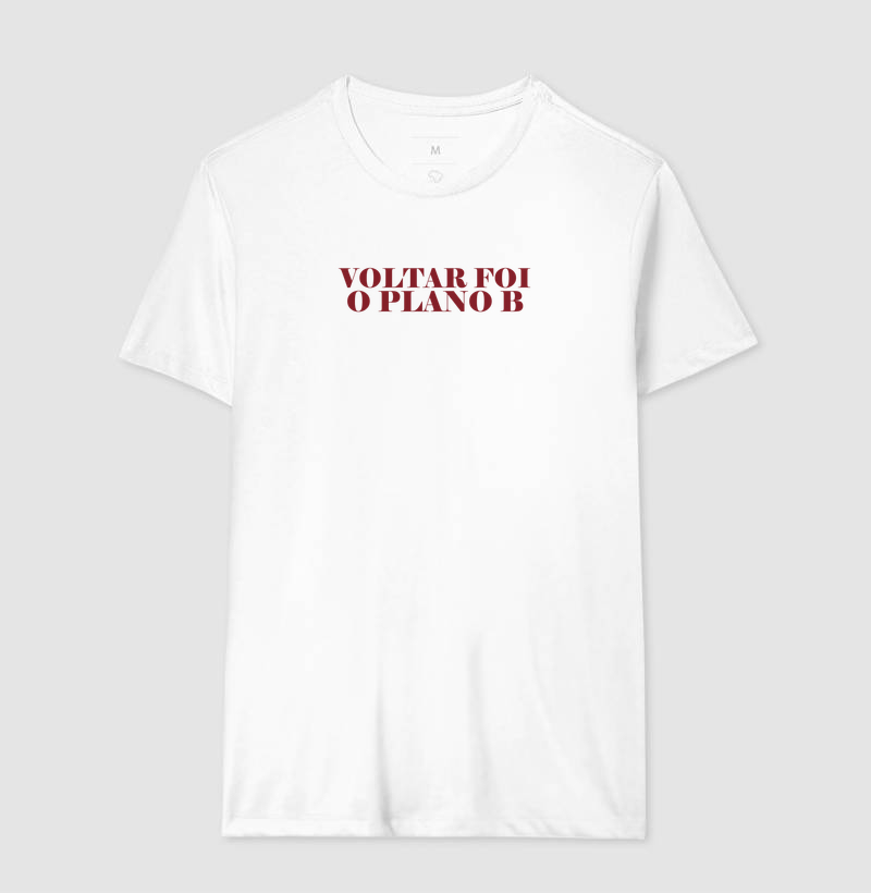 Camiseta Voltar Foi o Plano B - Imagem 4
