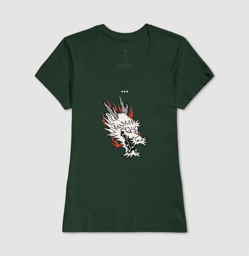 Camiseta Cabeça de Dragão - Imagem 11