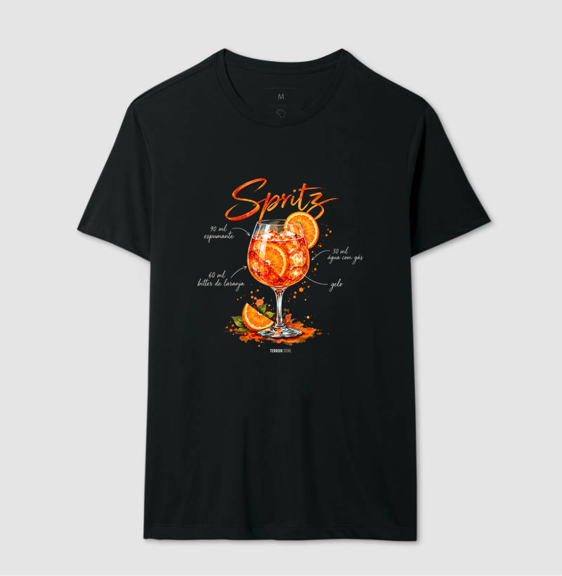 Camiseta Spritz – Drink com Espumante e Bitter de Laranja - Imagem 2