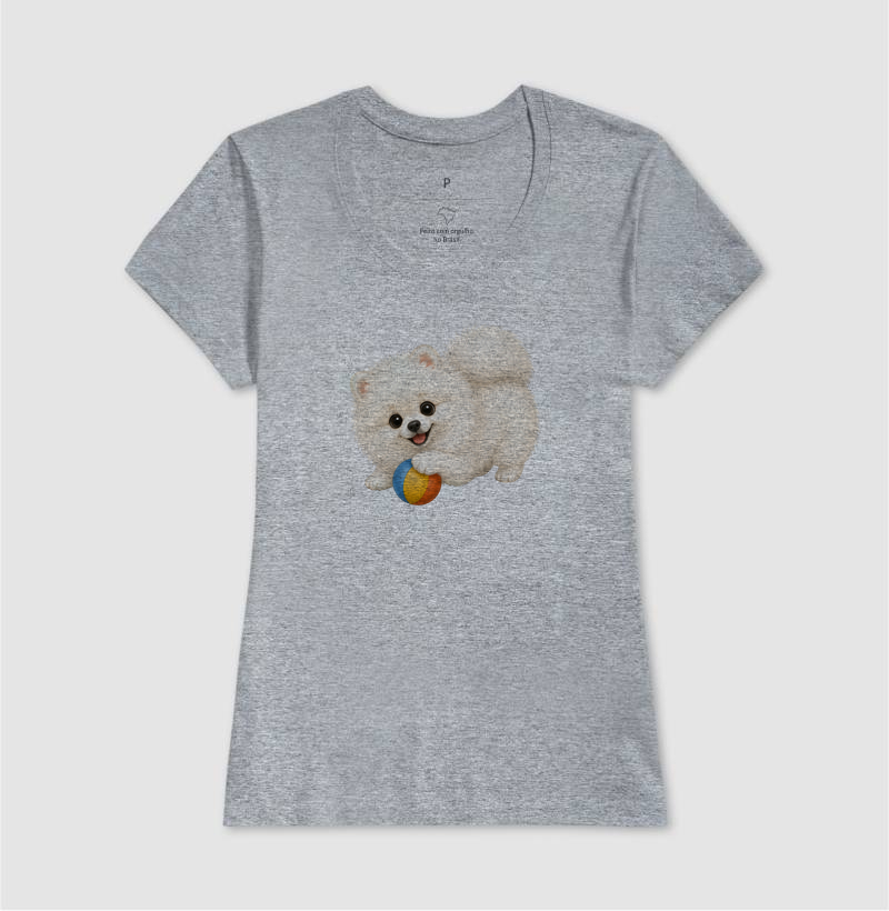 Pomerânia (Spitz Alemão) Branco - Desenho Animado - Imagem 9