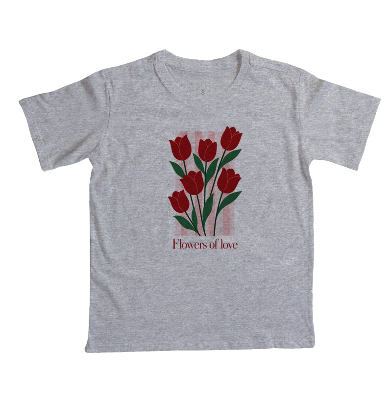 Camiseta Flowers of love - Imagem 3