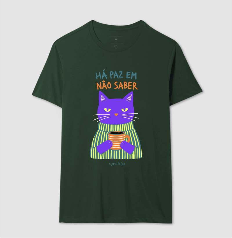 Camiseta Há Paz em Não Saber - Imagem 10