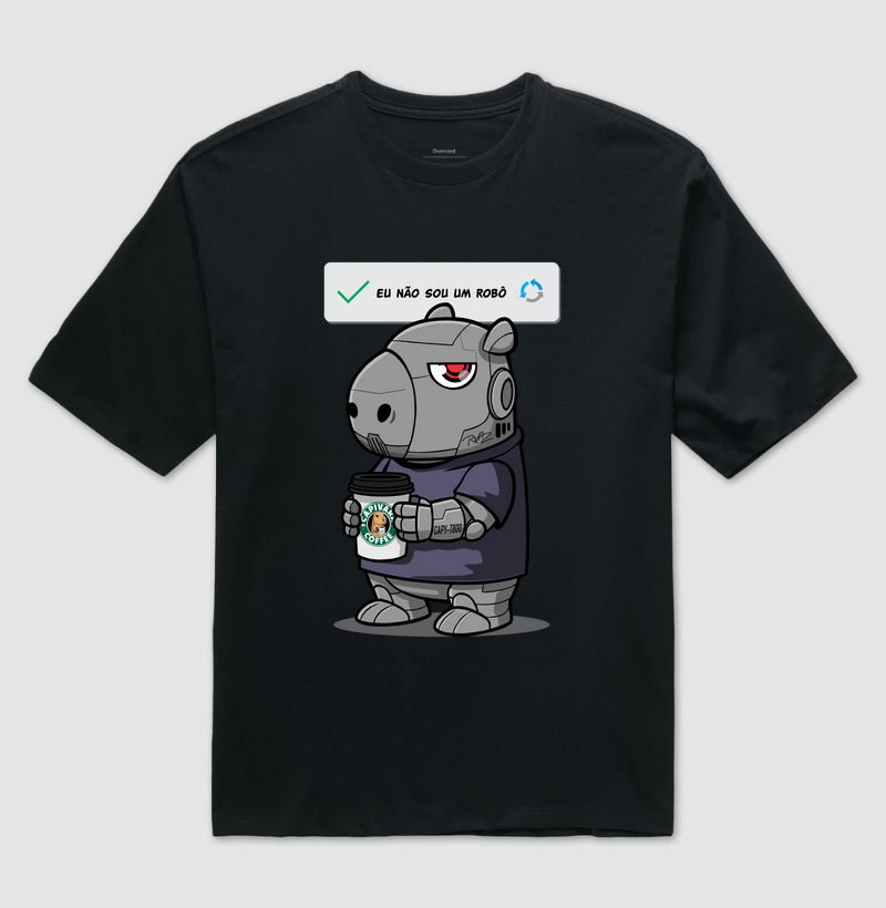 Camiseta Capivara Robô - Imagem 2