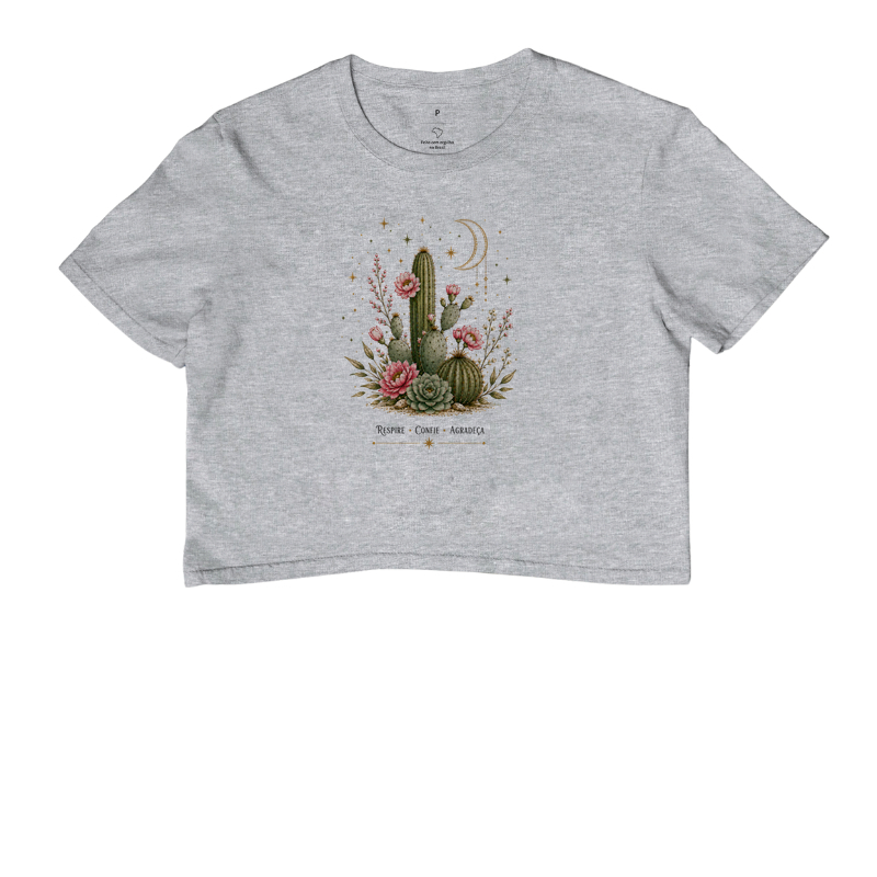 Camiseta Flor no deserto - Imagem 6