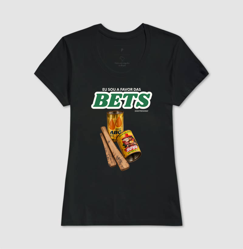 Camiseta Eu sou a favor das BETS | OxenteWear - Imagem 3