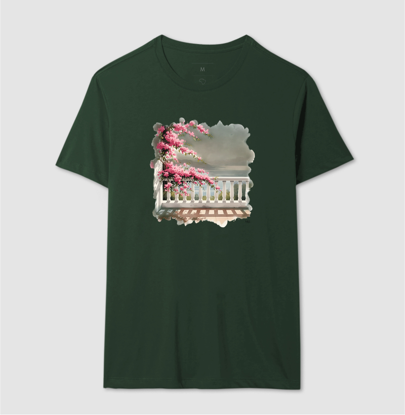 Camiseta Algodão Premium - Varanda Mediterrânea  - Imagem 8