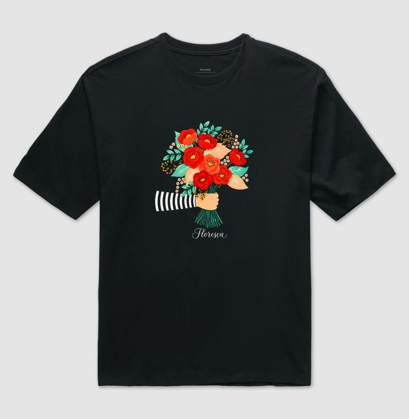 Camiseta Buquê de flores - Imagem 2