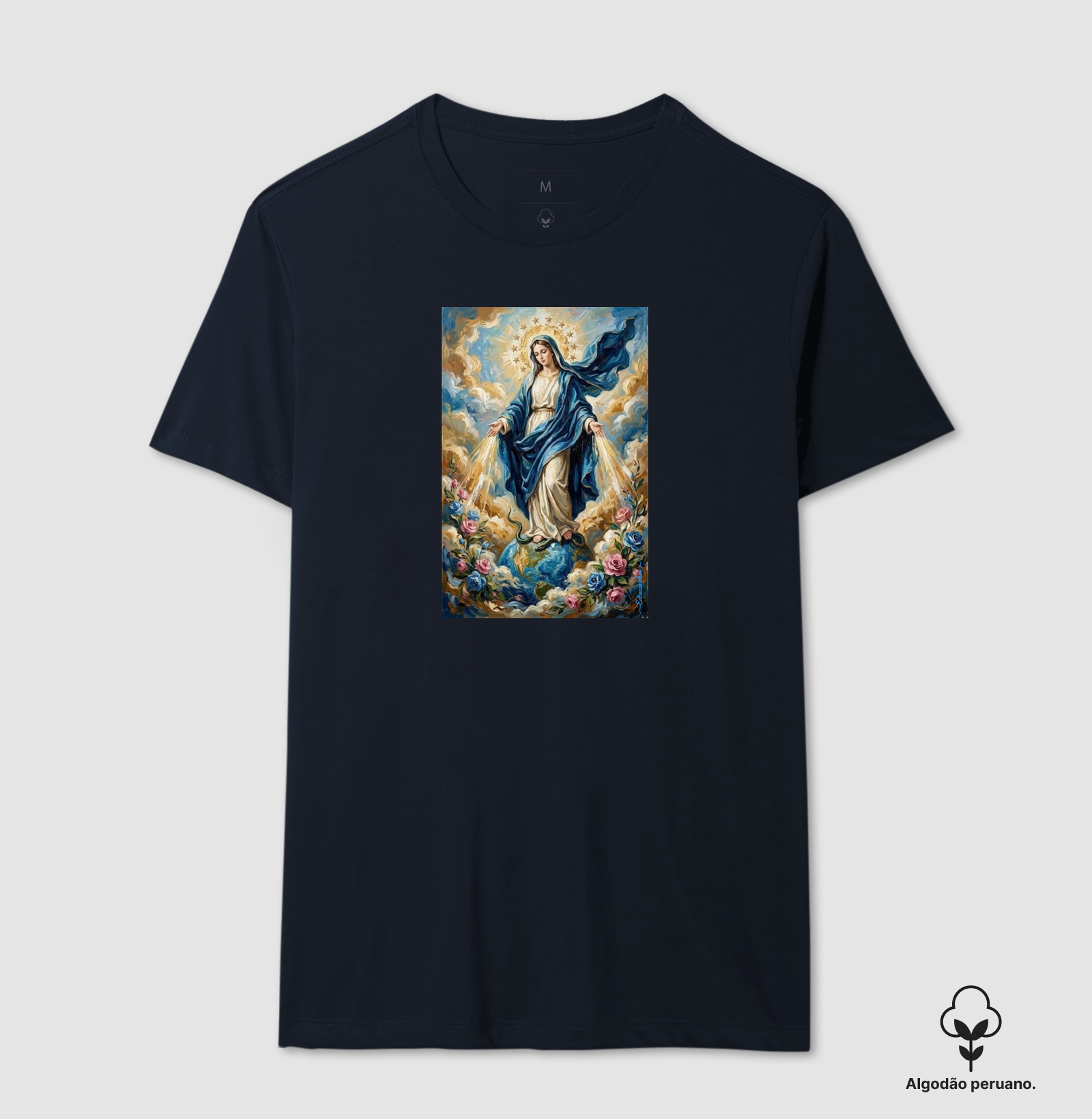 Nossa Senhora das Graças - Medalha Milagrosa Arte Sacra - Imagem 4