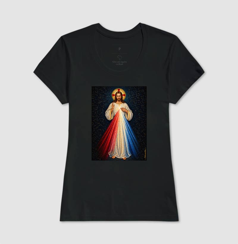 Jesus Misericordioso – Mosaico Sagrado - Imagem 3