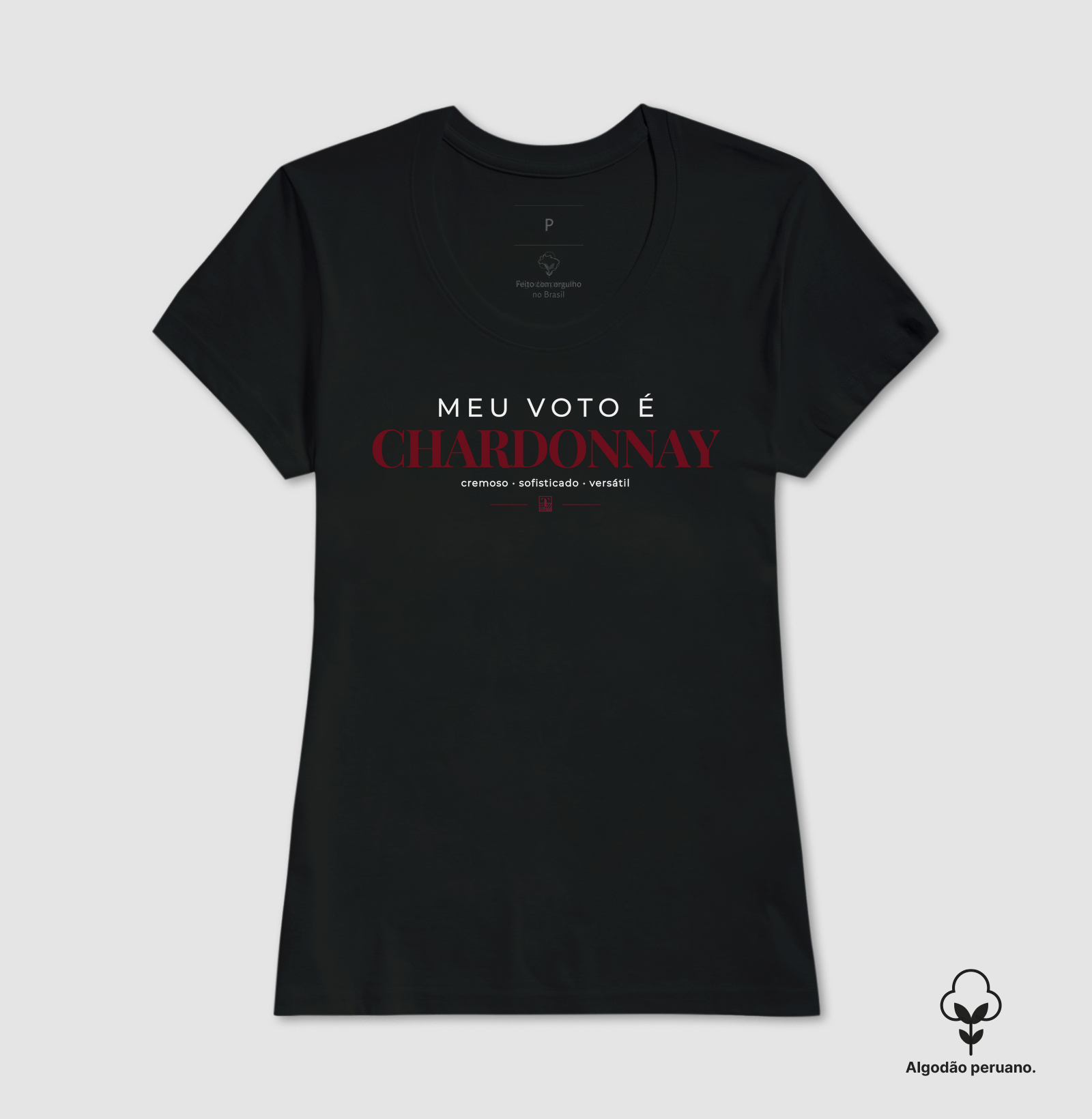 Camiseta Meu Voto é Chardonnay - Imagem 6