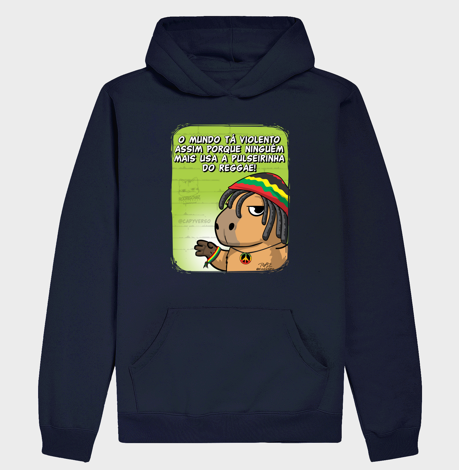 Camiseta Capivara Reggae - Imagem 4