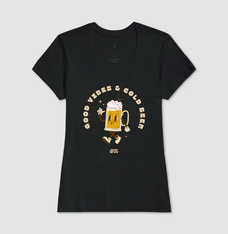Good Vibes And Cold Beer - New Brew - Imagem 3