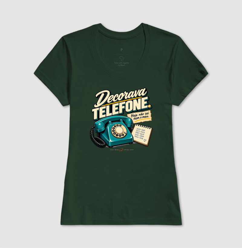 DECORAVA TELEFONE - Modo Capivara - Camiseta - Imagem 15