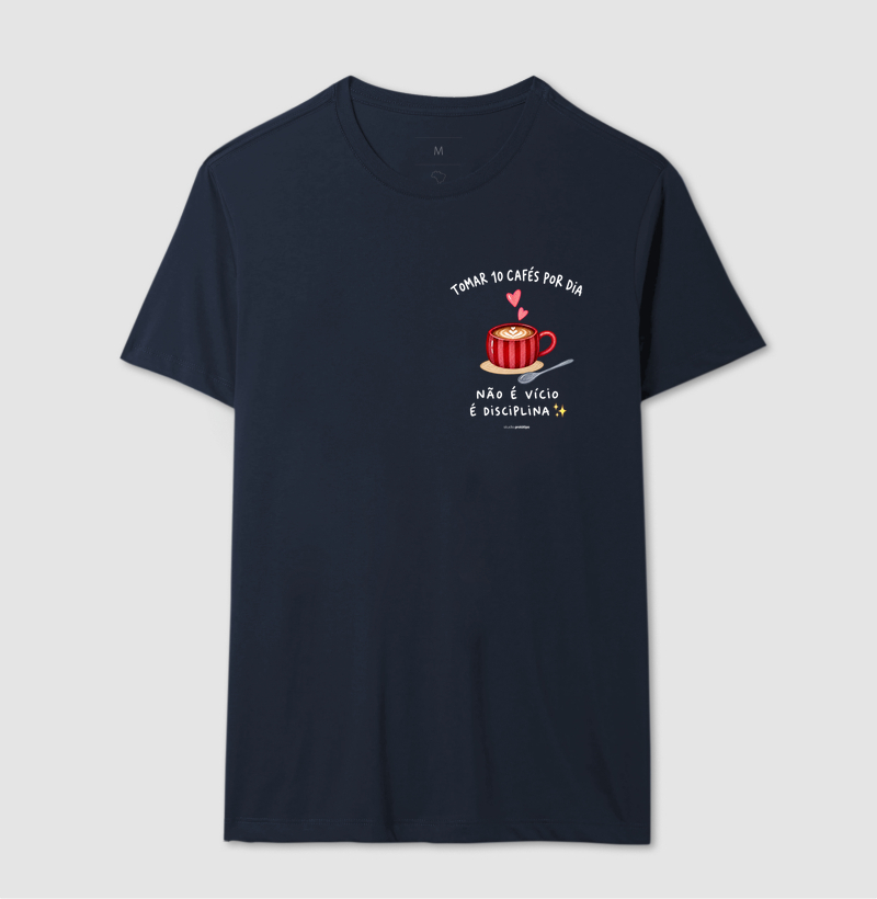 Camiseta 10 Cafés por Dia (estampa P) - Imagem 6