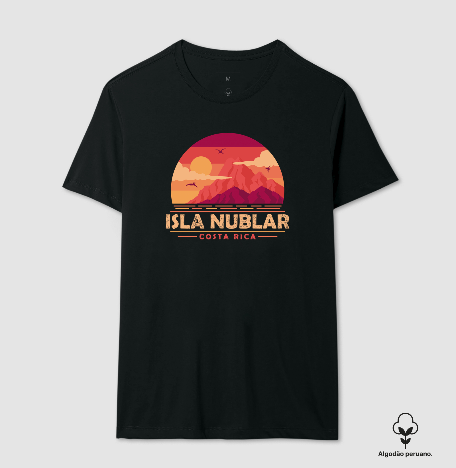 Camiseta Algodão Peruano Ilha Nublar - Imagem 6