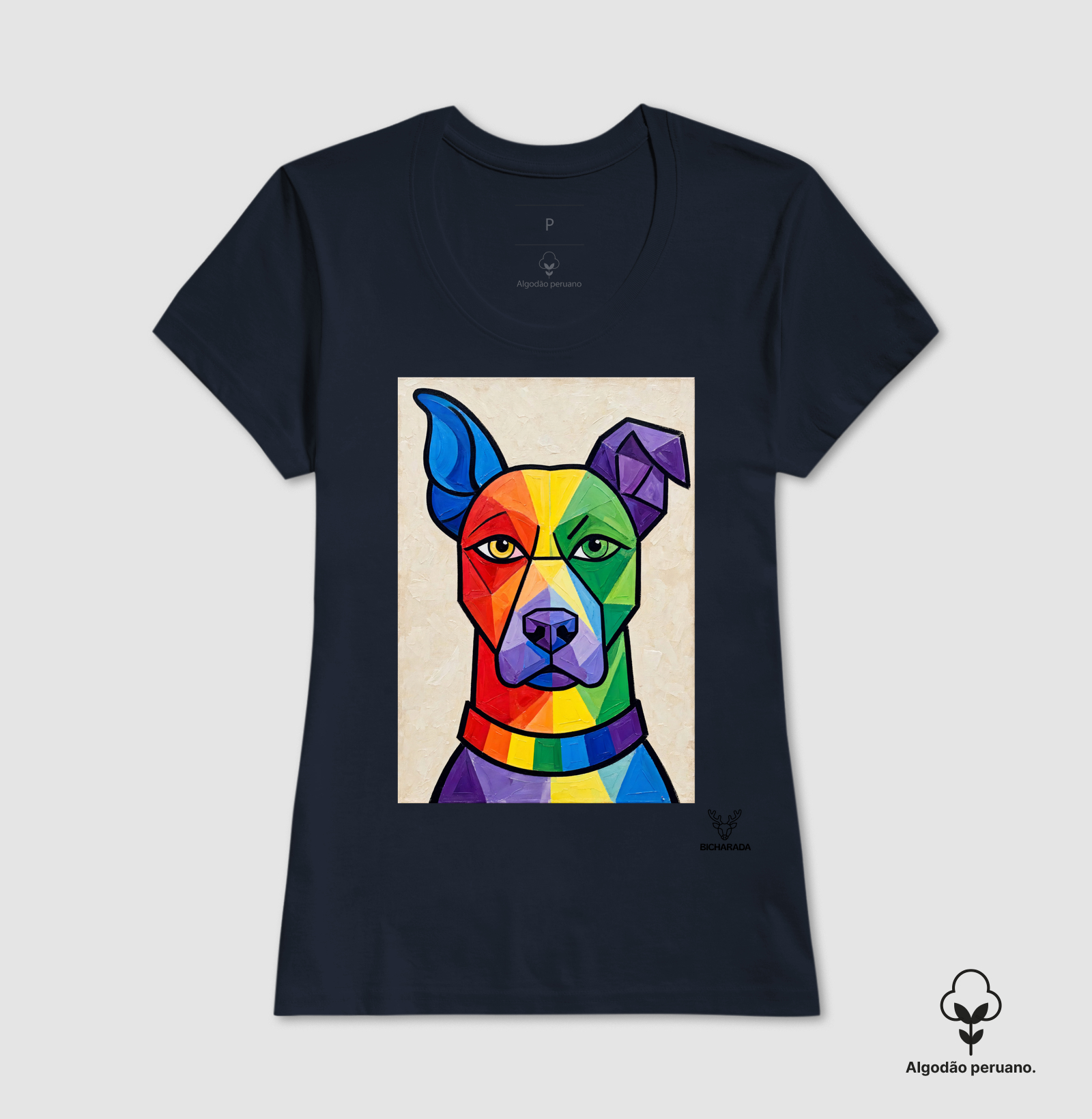 Cachorro cubista Lgbt+ 🏳️‍🌈🏳️‍⚧️ - Imagem 2