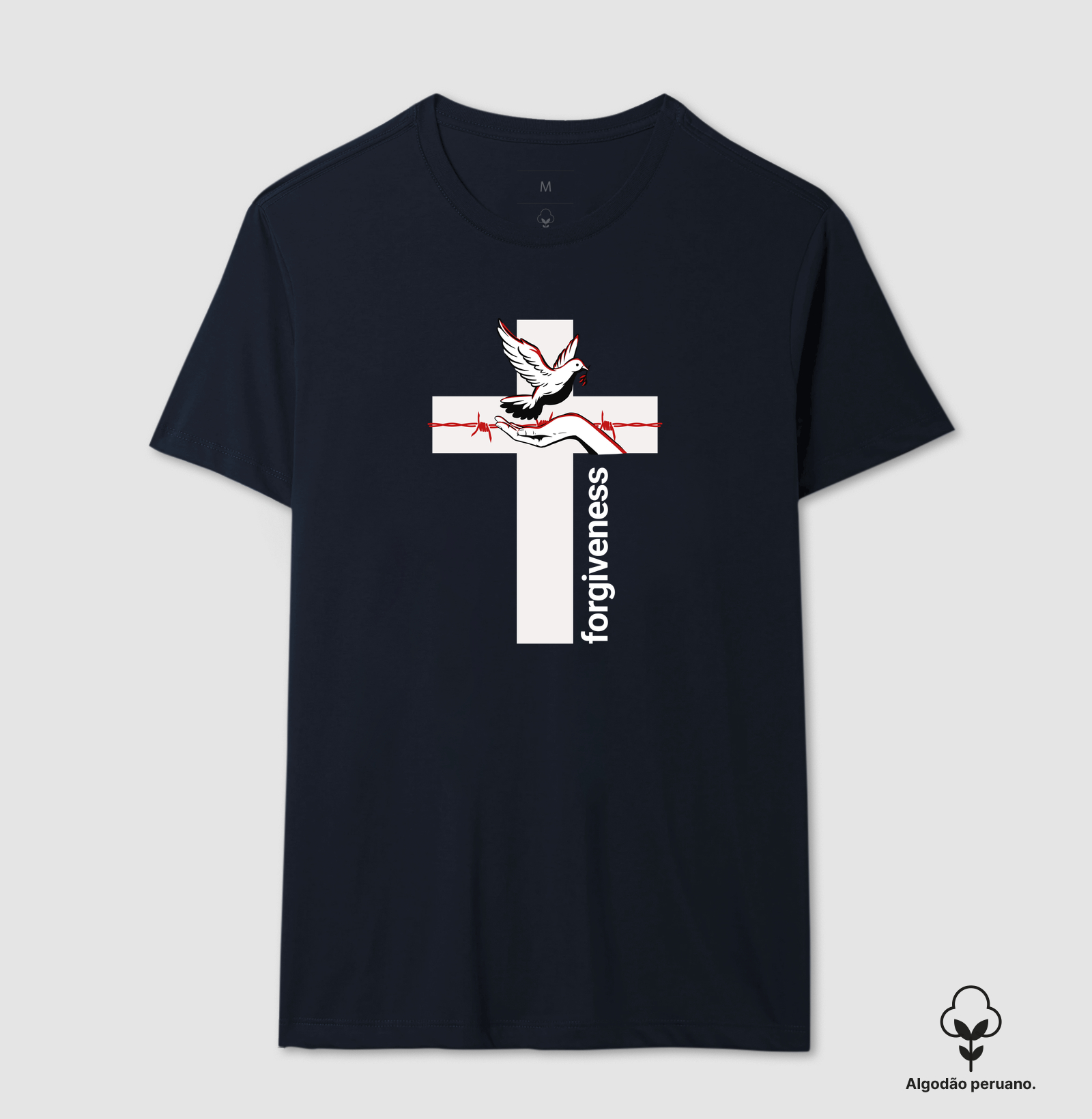 Camiseta Algodão Peruano Forgiveness - Imagem 3