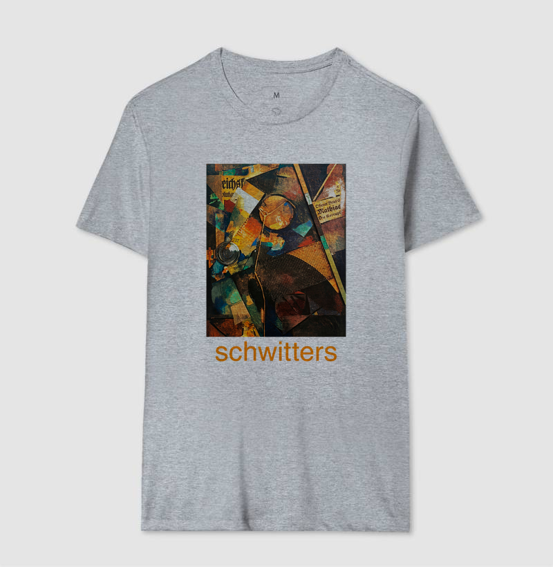 Camiseta Kurt Schwitters – Das Sternenbild | Arte Merz e Dadaísmo - Imagem 8