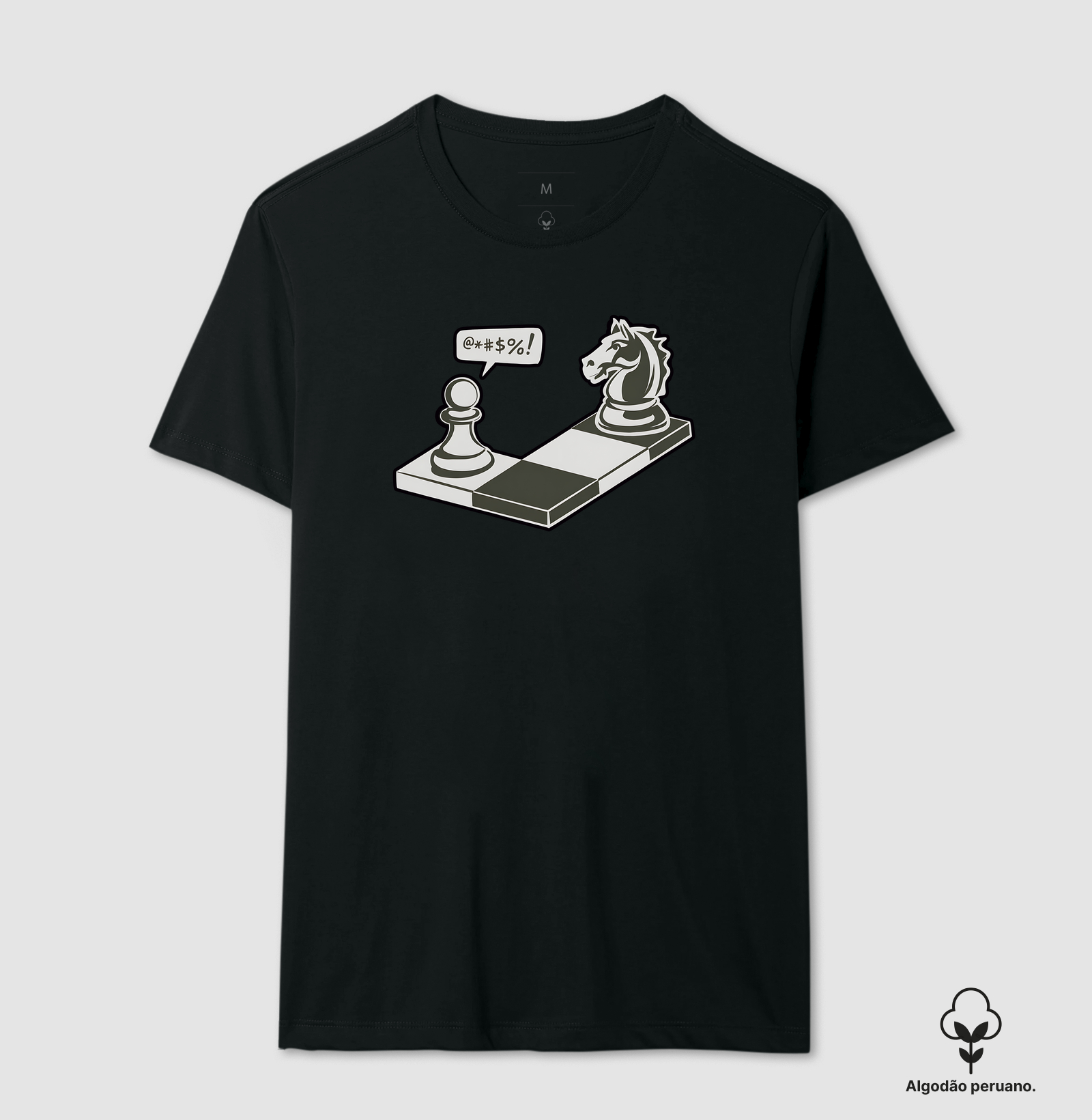 Camiseta Algodão Peruano Peão Indignado - Imagem 7
