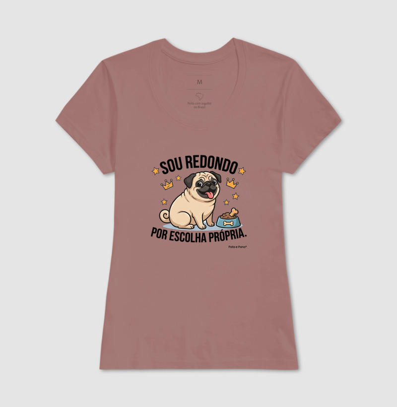 CAMISETA PUG REDONDO - Imagem 17