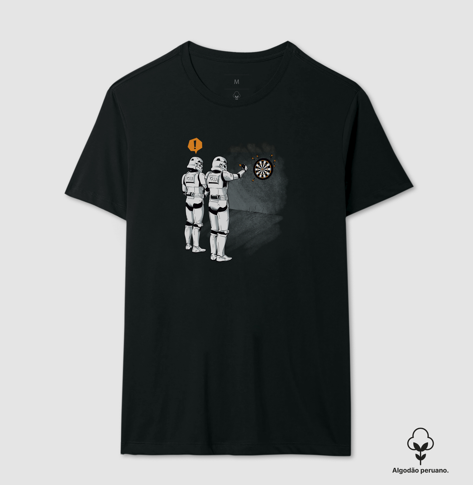 Camiseta Algodão Peruano Dardos Mira de Elite - Imagem 2
