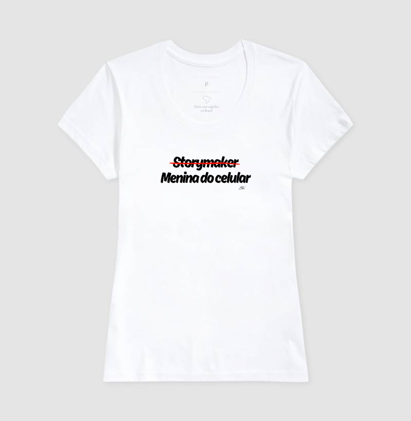 T-shirt | Shutter 24 Storymaker | Storymaker - menina do celular! - Imagem 5