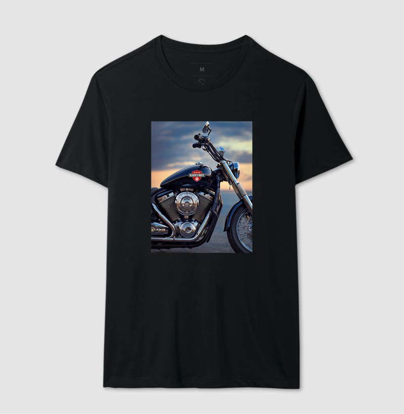 Motorcycle at Sunset - Imagem 2