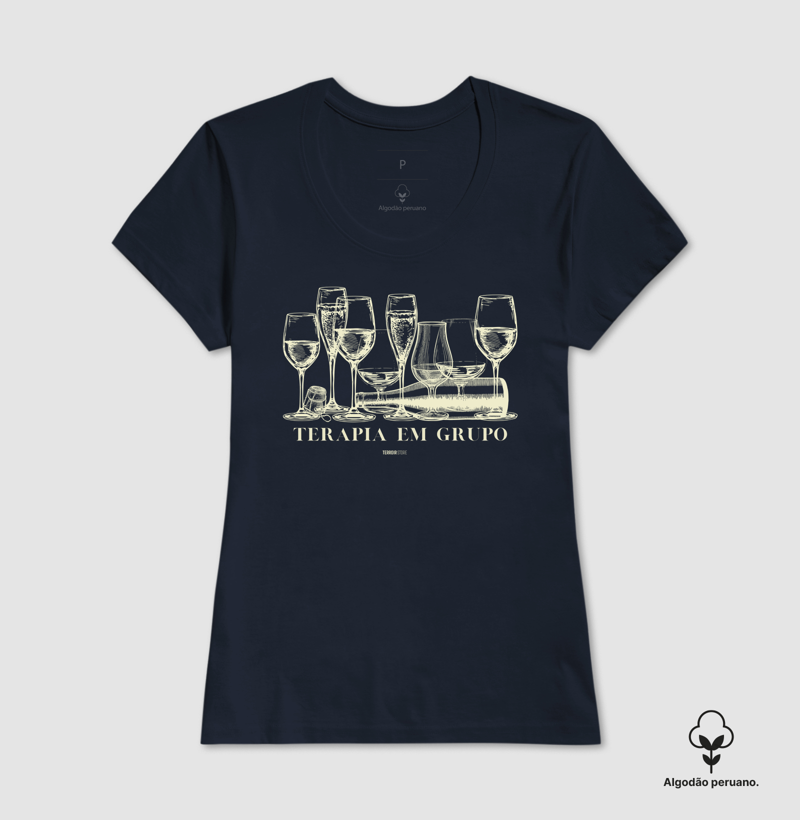 Camiseta Vinho - Terapia em Grupo - Imagem 8