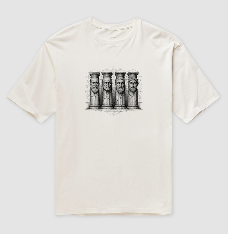 Camiseta Estoicismo "Pillars of Reason" - Imagem 4
