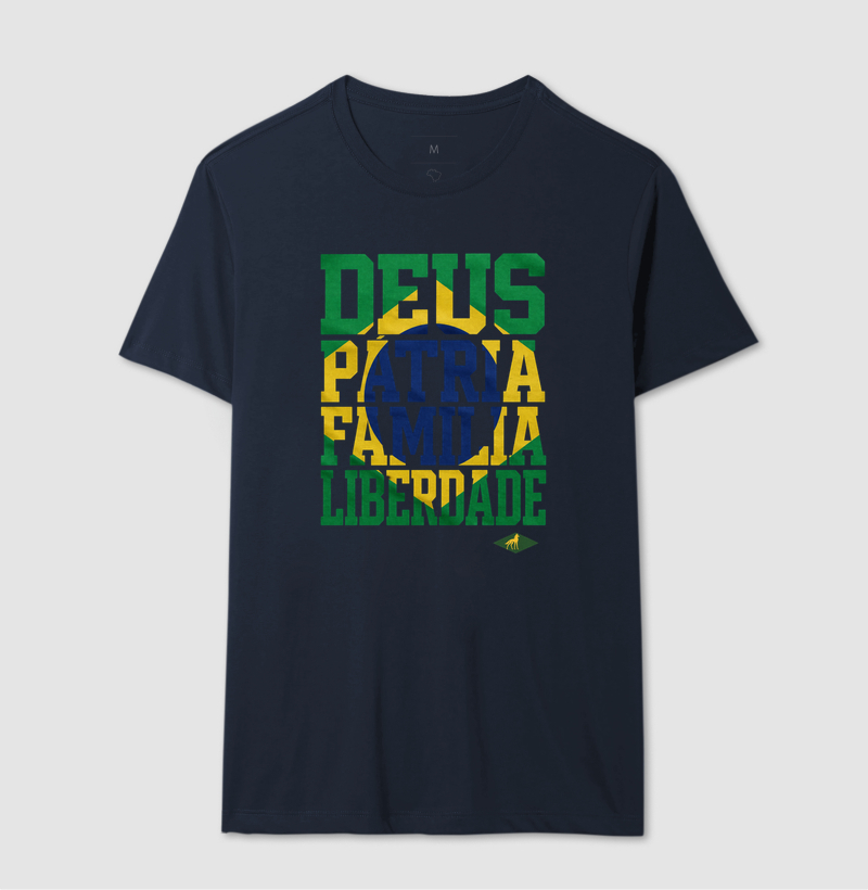 Camiseta Deus Pátria Família Liberdade — Filhos da Pátria - Imagem 6