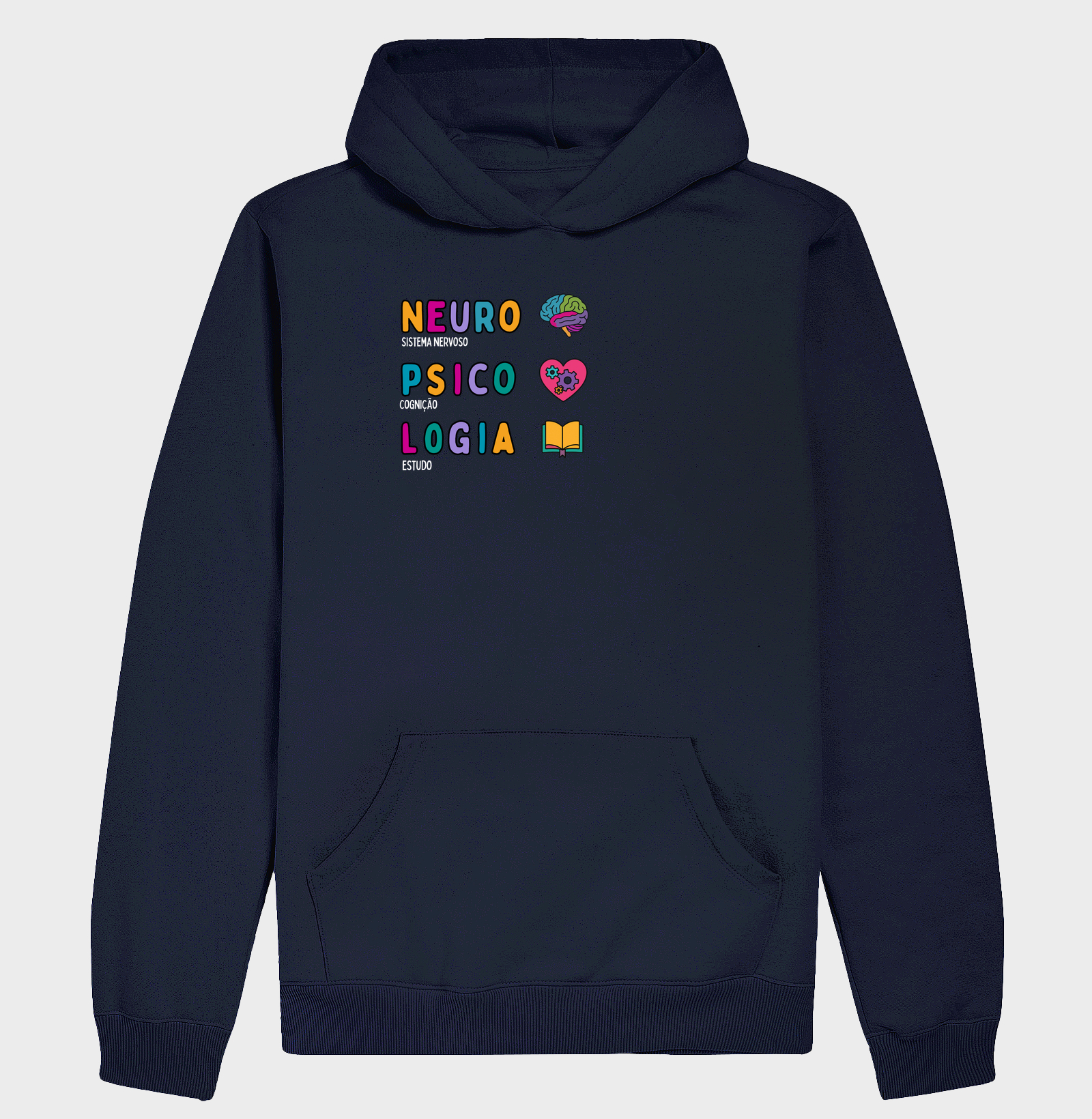 Moletom Hoodie Slim | Neuropsicologia - Imagem 4