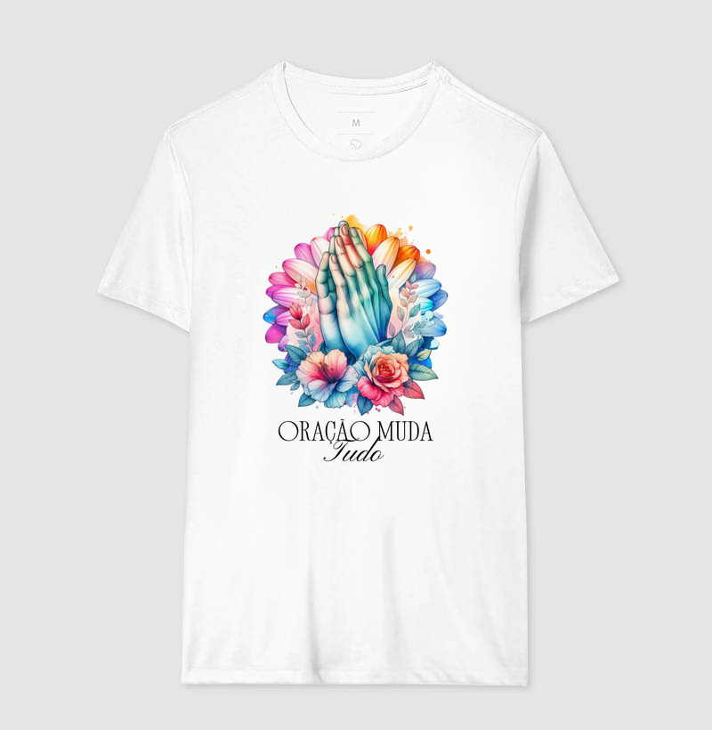 Camiseta Oração Muda Tudo - Imagem 4