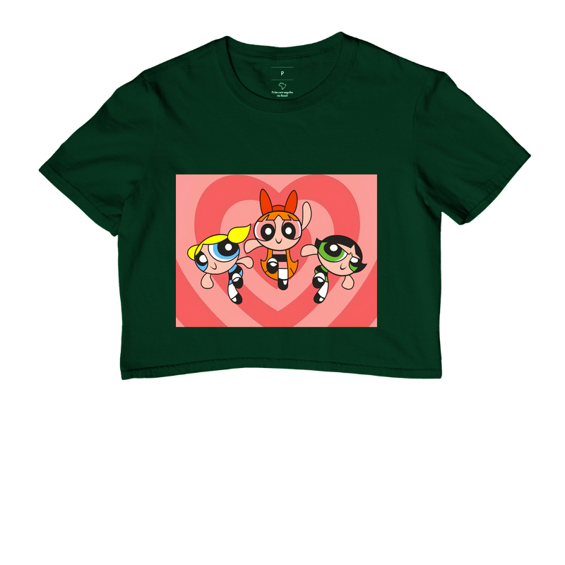 Camisa das meninas Super Poderosas - Imagem 5