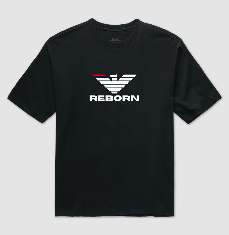 🦅 REBORN | O Poder de Renascer A estampa REBORN é mais do que uma arte. Ela representa uma transformação. Um símbolo poderoso para aqueles que enfrentaram desafios, superaram quedas e encontraram dentro de si a força necessária para recomeçar. - Imagem 2