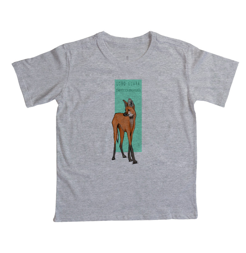 Camiseta Infantil Lobo-guará - Imagem 4