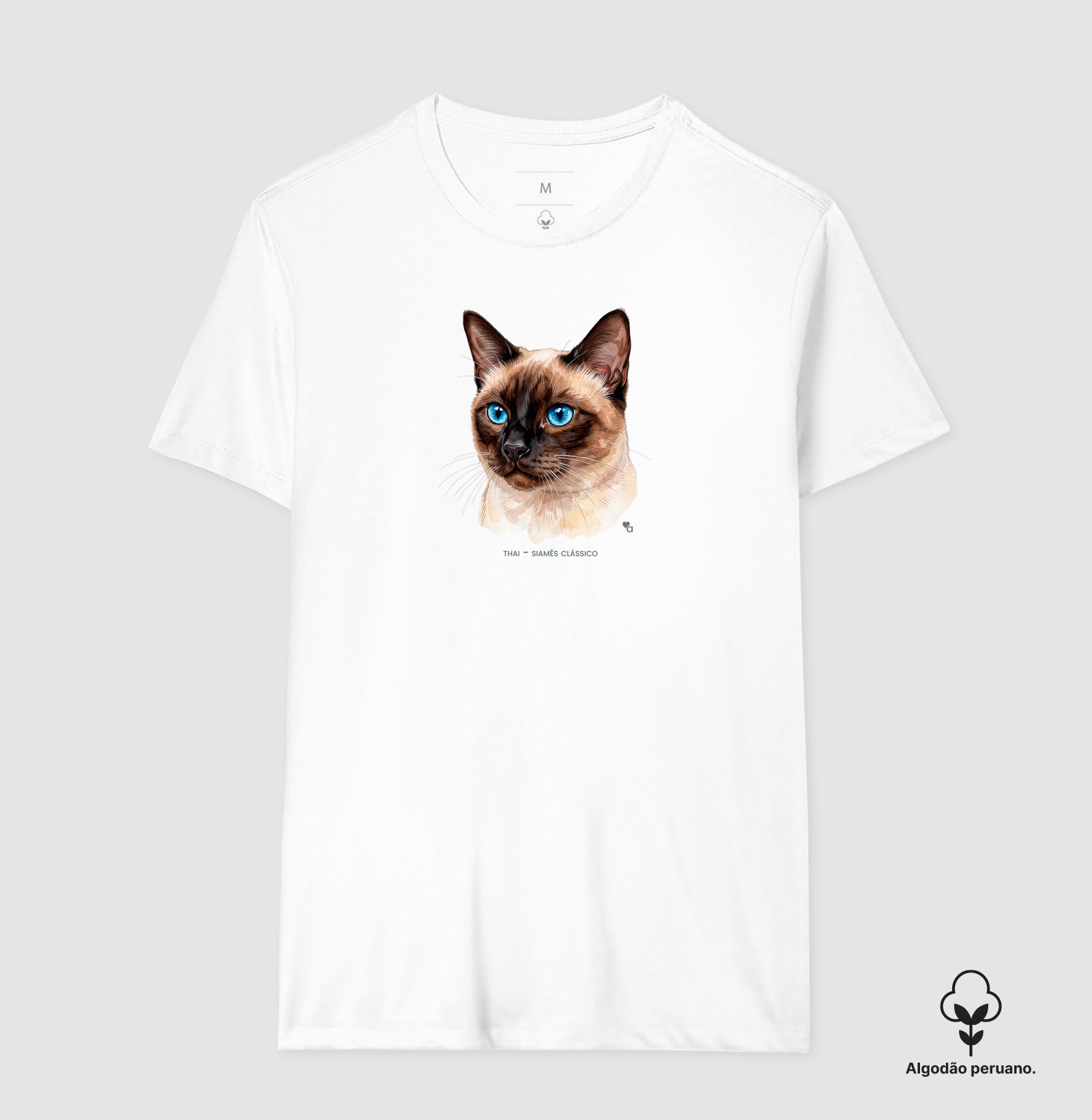 Gatos - Thai - Algodão Peruano - Imagem 5