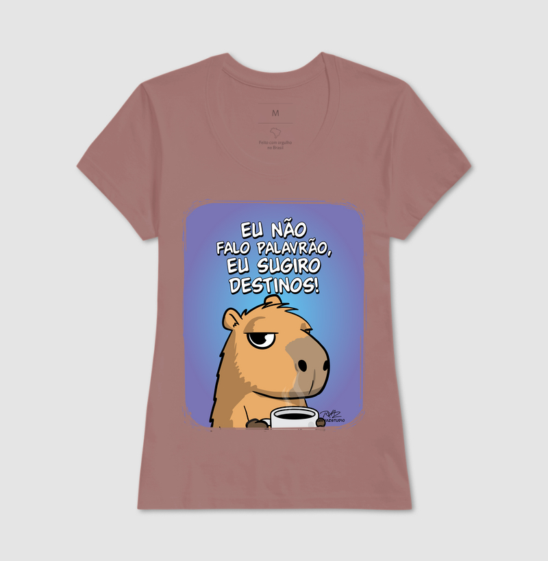 Camiseta Capivara Sugiro Destinos - Imagem 17