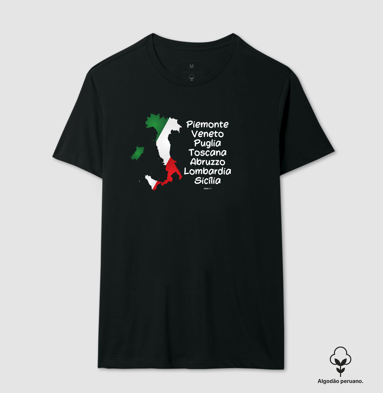 Camiseta Vinho - Regiões da Itália - Imagem 6