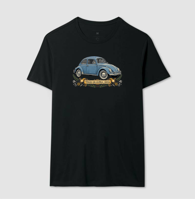 Fusca Azul Clássico Não Envelhece Valoriza - Old School Tattoo - Imagem 2
